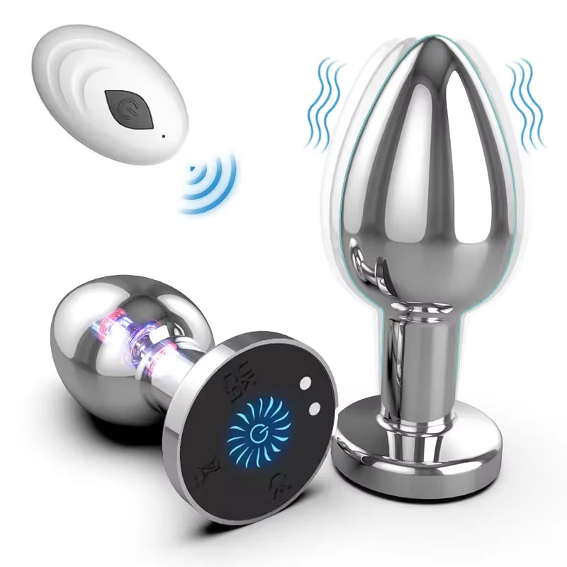 Remote Control Vibrating Plug for Couples, 10 Modes Prostate Massager Toy