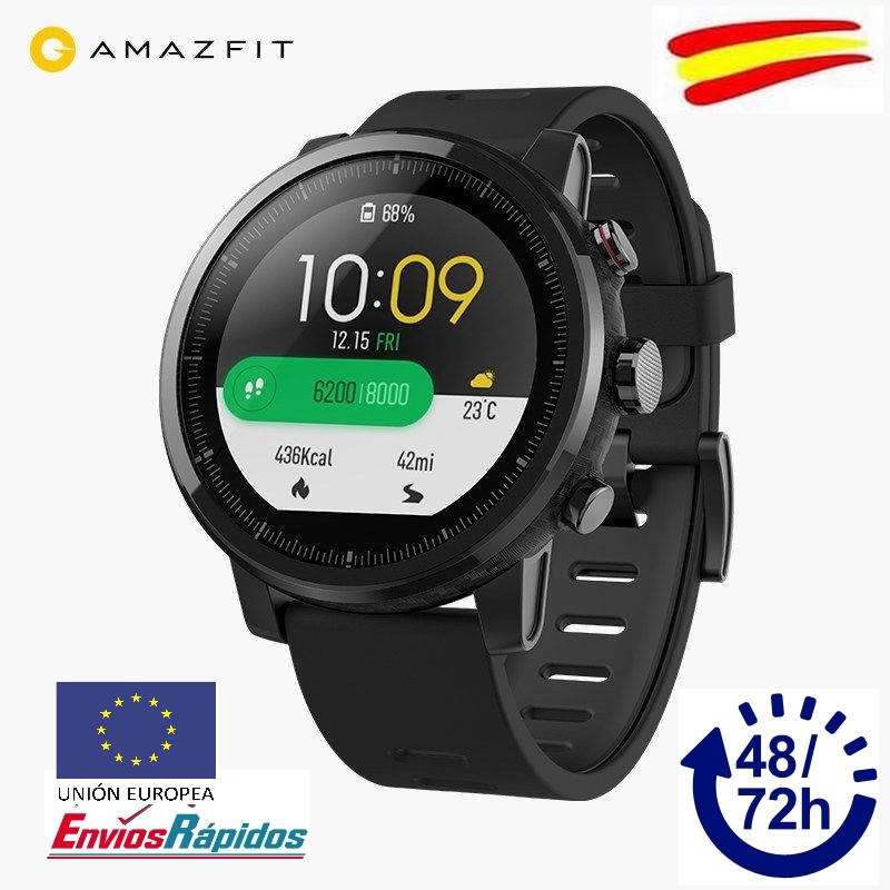 SmartWatch Xiaomi HUAMI AMAZFIT Stratos 2 GPS  ESPAÑOL  Waterproof. Envio ESPAÑA