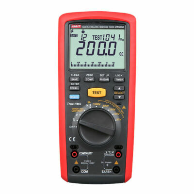 UNI-T UT505B Handheld Digital Insulation Resistance Tester AC/DC Voltage Meas  K