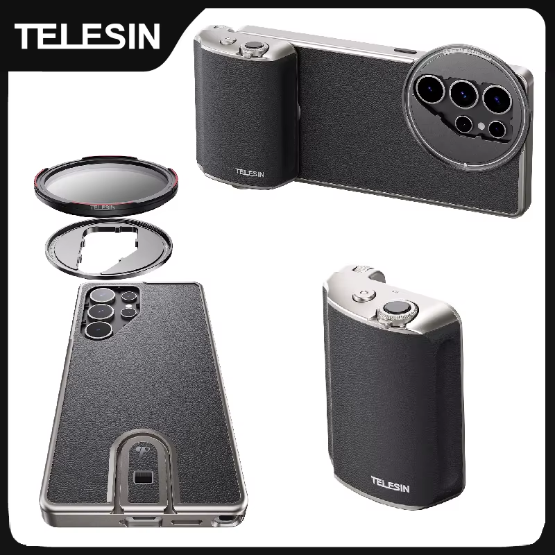 Master Shooting Set Phone Camera Hand Grip Phone Holder CPL ND 2-32 Filter Remot