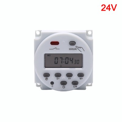 CN101A 12V 24V 110V 240V Digital LCD Power Timer Switch Relay