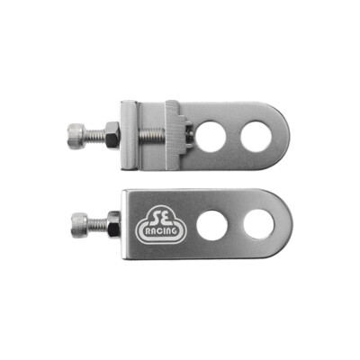 SE Bicycle Chain Tensioners BMX PAIR SILVER