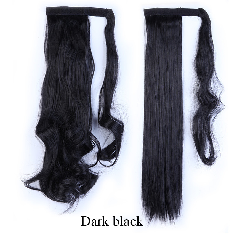 Buy Thick Long Wrap On Pony Ponytail Clip In Hair Extensions Real