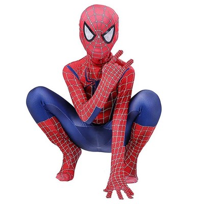 Costume Spiderman Halloween Carnevale Bambini Ragazzi Ragno Scheletro Venom
