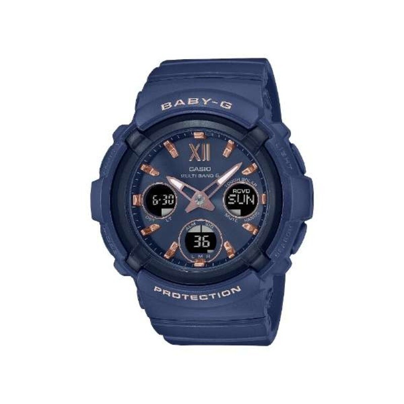 【新品/BGA-2800SERIES】BABY-G　 BGA-2800-2AJF Casio Baby-G BGA-2800-2AJF Radio Solar Blue Women's Watch