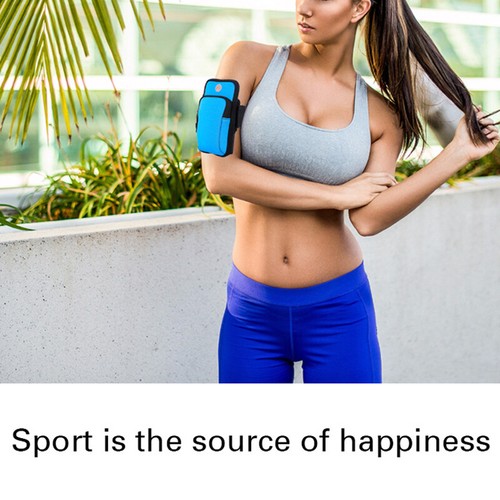 Sports Running Jogging Gym Armband Arm Band Bag Pouch Case Cover For Cell Phone