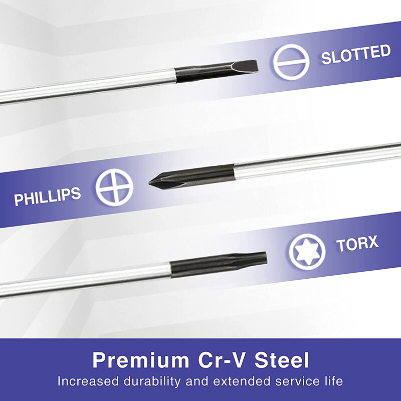 WORKPRO 10Piece Precision Screwdriver Set with Pouch Magnetic Screwdriver Repair