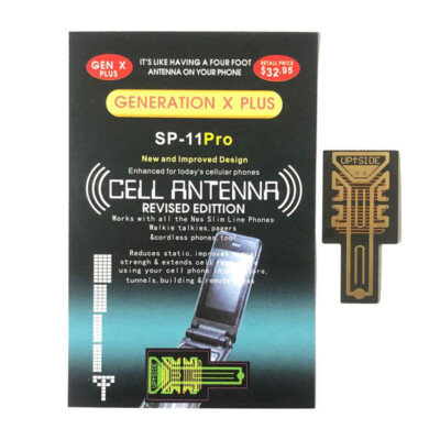 For Cell Phone SIGNAL ANTENNA BOOSTER Sticker For Better Reception As Seen OD:bo