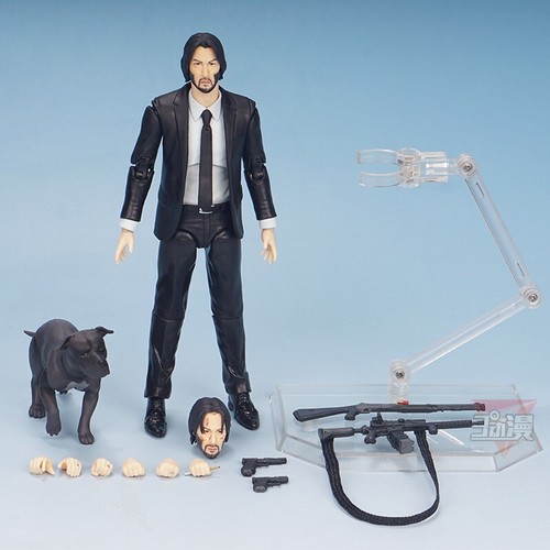 M*s様 ジョン・ウィック: チャプター2 MAFEX 085 フィギュア　開封 John Wick Chapter 2 Mafex No.085 16CM Action Figure Pvc New in Box