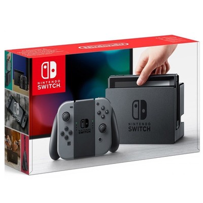 CONSOLE NINTENDO SWITCH GRAY GRIGIA JOYCON GRIGI GARANZIA EU