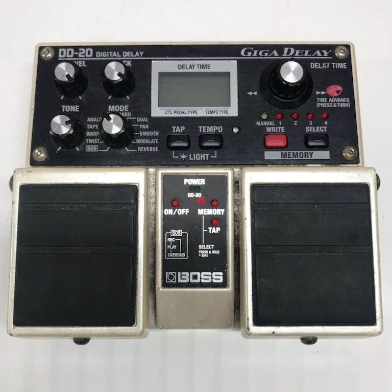 ギター DD 20 DIGITAL DELAY GIGA TWIN PEDAL BOSS BOSS - DD-20 | Giga Delay