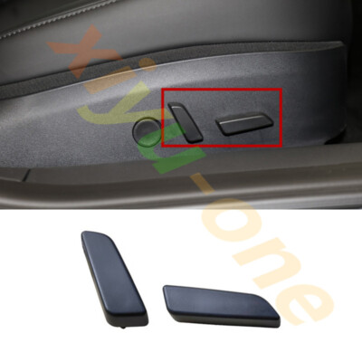 2X For Tesla Model 3 2017-2020 Passengers Side Seat Adjust Switch Button Cover 
