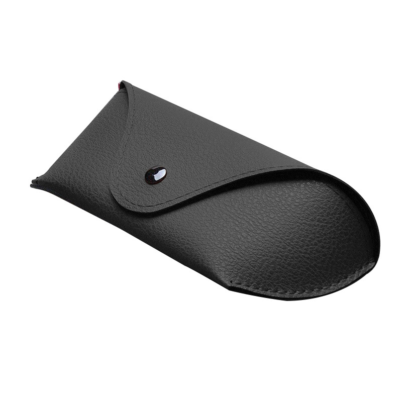 Eye Glasses Sunglasses Leather Shell Hard Protector_Box Spectacle Case