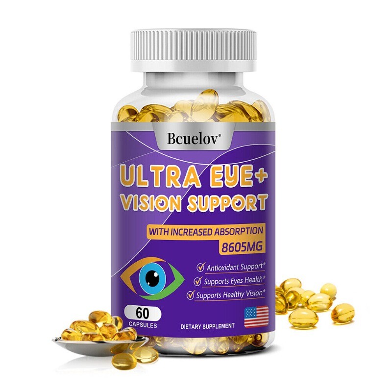 Eye Health Supplement, Lutein and Zeaxanthin, Vision Health, Eye Strain Support