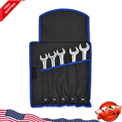 5 Pcs Metric Wrench Combo Set Heat Treated Corrosion Resistance Hand Tool NEW
