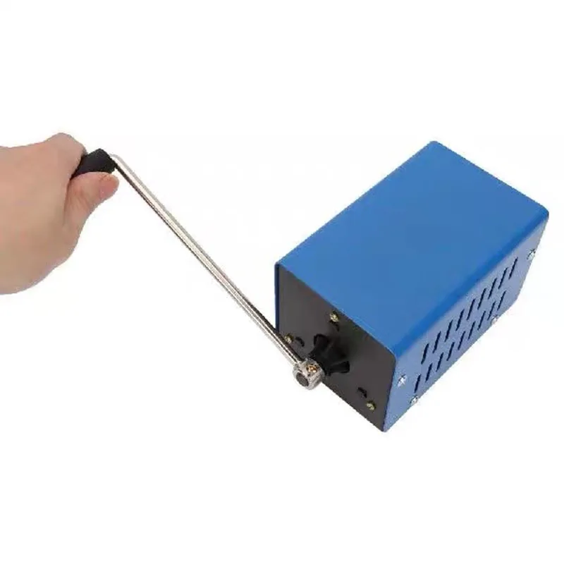 Outdoor mini portable hand-crank generator power outage emergency high-power han