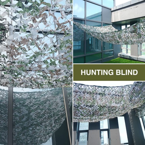 Camo Netting, Camouflage Tarp Mesh Net,Waterproof for Sunshade,Hunting,Camping