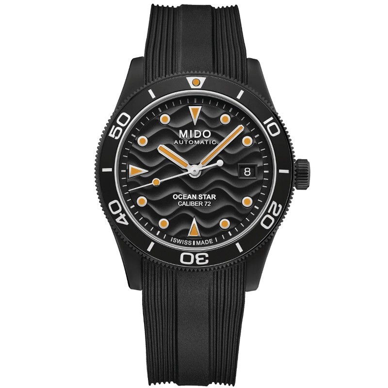 Pre-owned Mido Ocean Star 39mm Automatic Black Pvd Men's Watch M026.907.37.051.00