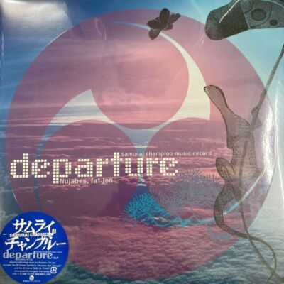 激レア!samurai champloo 『Departure』レコード 2LP Samurai Champloo Music Record: Departure • 2xLP – Black