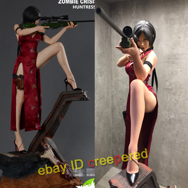 GREEN,LEAF,Resident,Evil,Ada,Wong,Sexy,1/4,Resin,Statue,Model,Cast,Off,H,21...