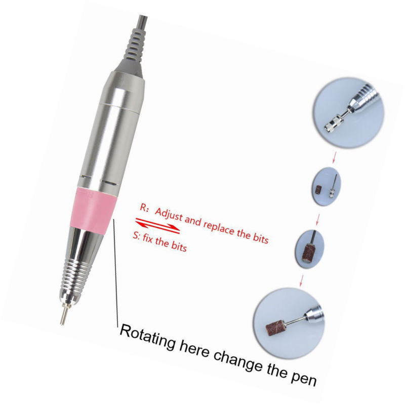 MANIPOLO FRESA PUNTA UNIVERSALE UNGHIE PER MANICURE PEDICURE MANOPOLA