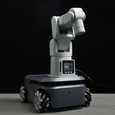 Compound Robot Hybrid Robot MyAGV 2023 PI 4WD ROS Car Robot Car + 6DOF Robot Arm