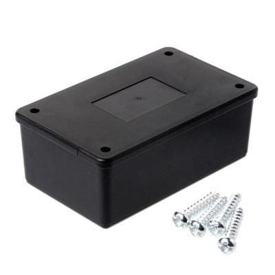 Waterproof ABS Electronic Enclosure Project Box for Case Black 105x64x40
