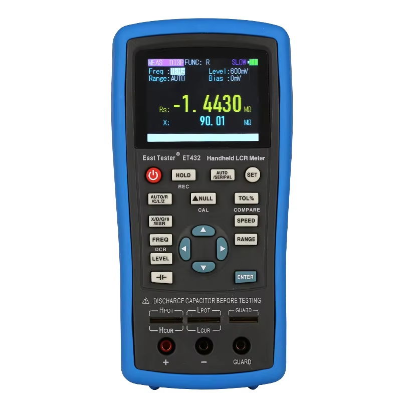New LCR Digital Bridge Meter ET430 ET432 USB Handheld High Precision Capacitance