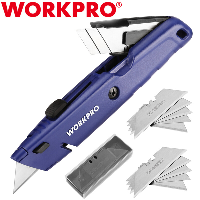 Box Cutter Quick Change Extra 13pcs Sk5 Blades