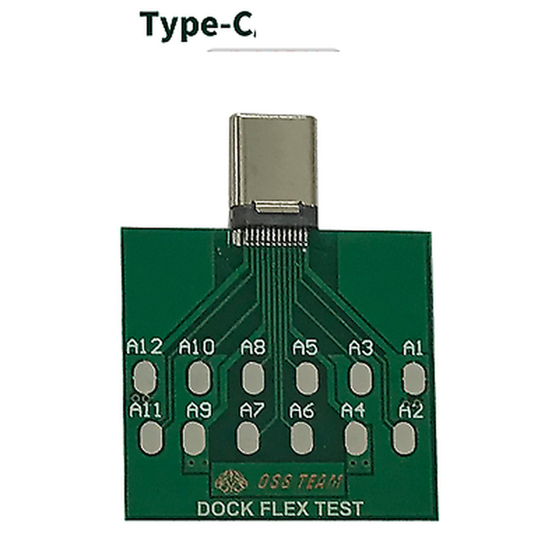 ️ Micro Dock Flex Test Board USB TypeC Lightn U2 Battery Power