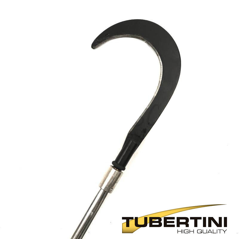 FALCETTO LAMA CURVA CON BOCCOLA FILETTATA TUBERTINI CARBON STEEL CUTTER