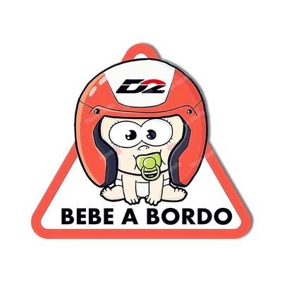 Three Ratels Baby On Board Colorful Car Sticker Funny Stickers Styling Removable