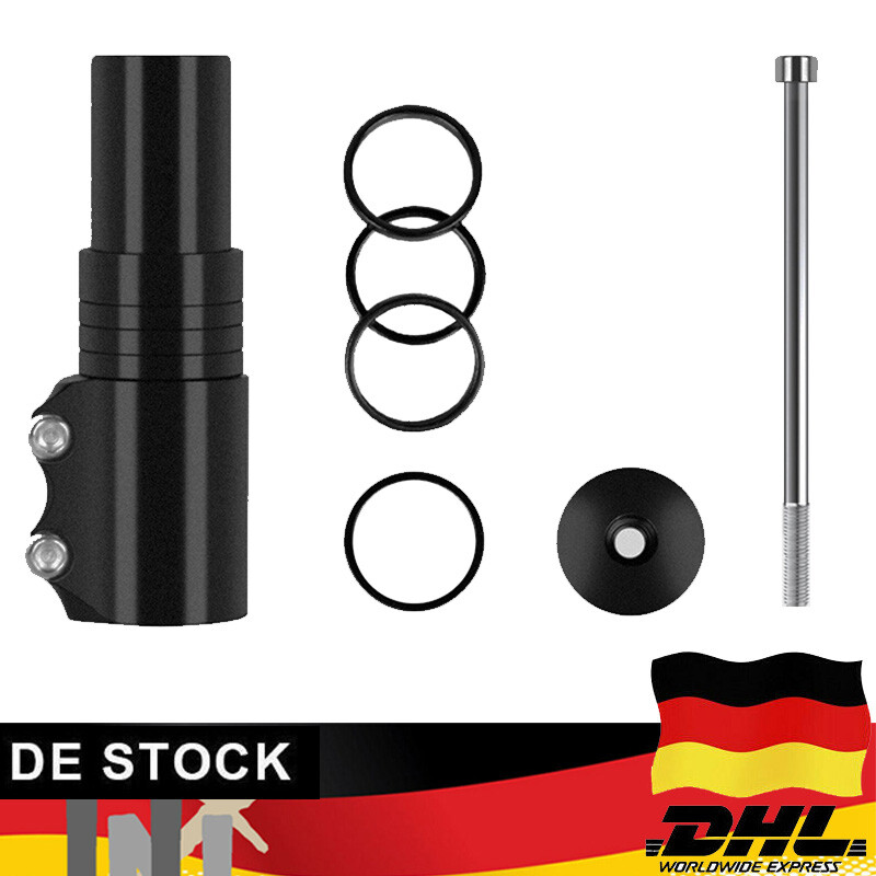Fahrrad MTB Lenker Erhöhung 120mm Bike Lenkergabel Vorbau Verlängerung Aluminium