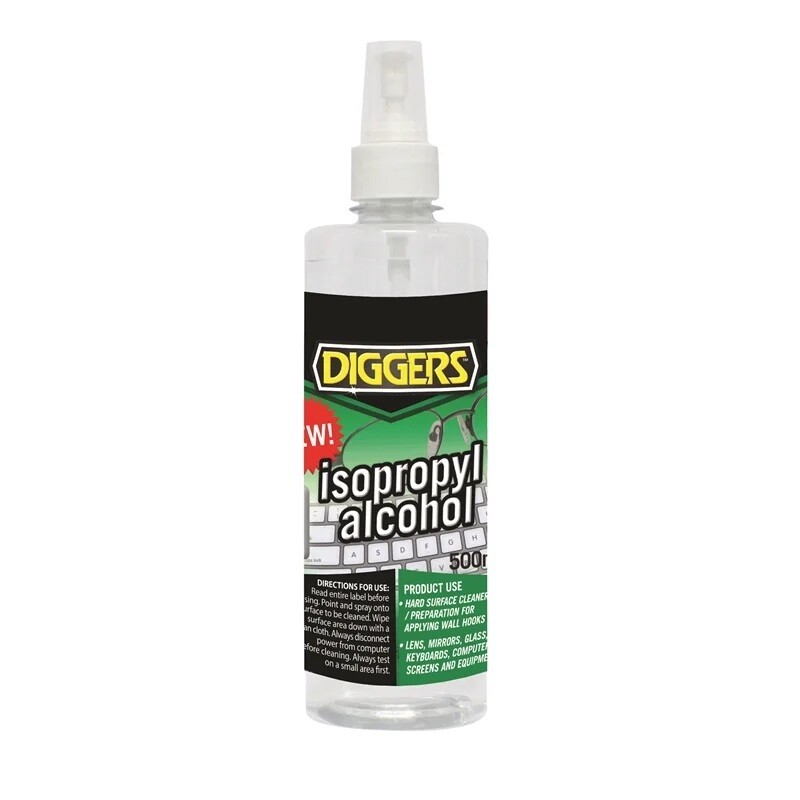 Diggers 100 Isopropyl Alcohol Computer Screen Phone Sanitiser Cleaner