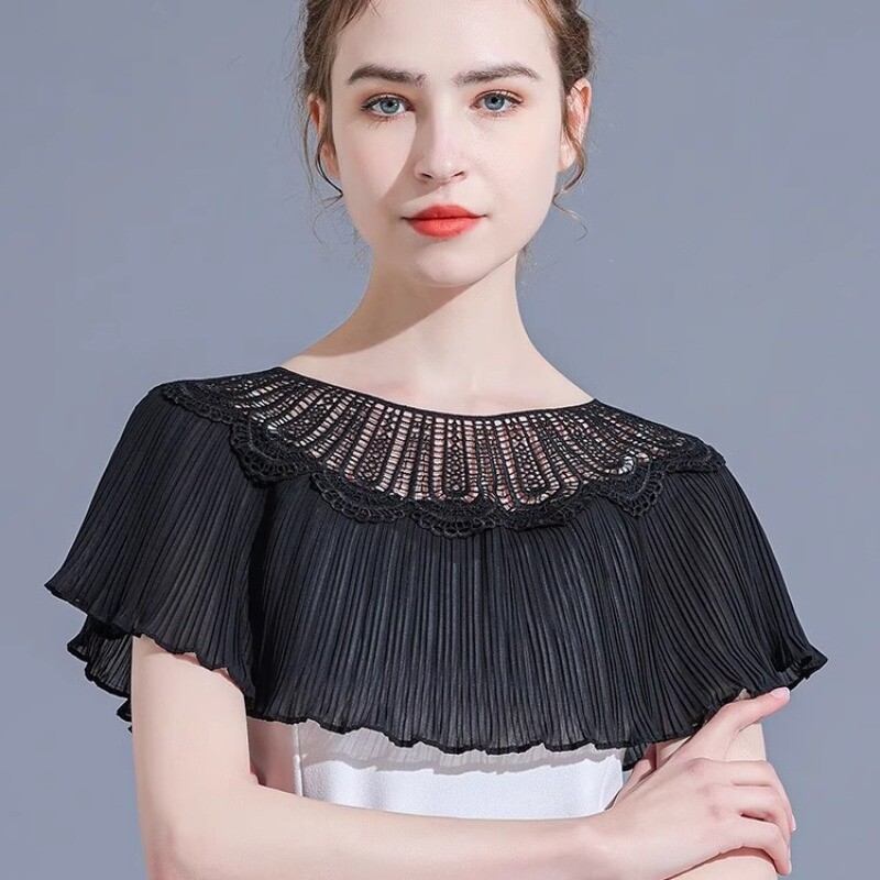 Femme Mousseline Châle Capelet Robe Soirée Boléro Court Haut Mariage