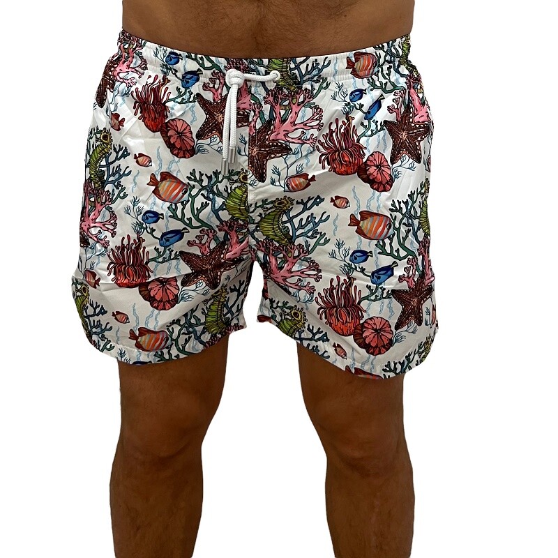 

Костюм Мужчина Warren Webber 6299 Shorts Boxer Shorts Sea White Fantasy Marina, Белый