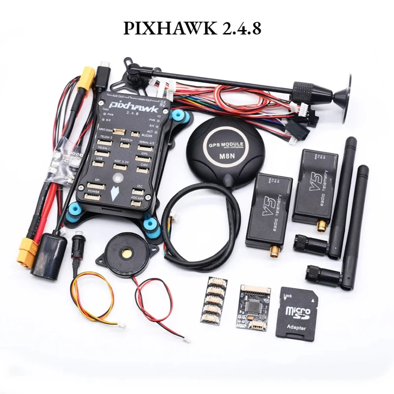Pixhawk PX4 PIX 2.4.8 32 Bit Flight Controller Autopilot with 4G SD Safety Switc