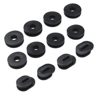 6Pcs/12pcs Replacement Rubber Gasket Motorcycle Fairing Side Cover Grommets
