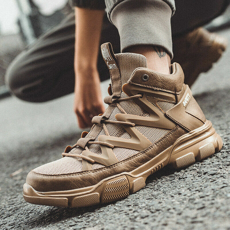 Mens Work Boots Steel Toe Cap Safety Shoes Indestructible Sneakers Bulletproof