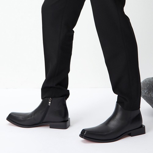 靴 real leather side zip boots s-l400.jpg