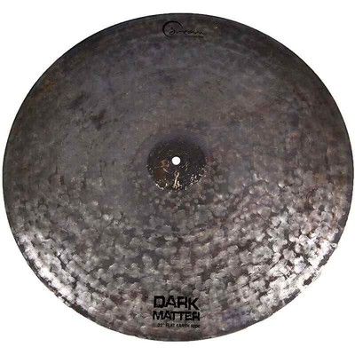 Dream Cymbals Dark Matter Flat Earth Ride Cymbal, 22''