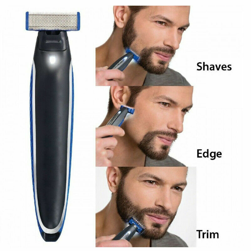 Rasoio Micro Touch 3in1 Ricaricabile Elettrico Portatile Taglia Barba cir