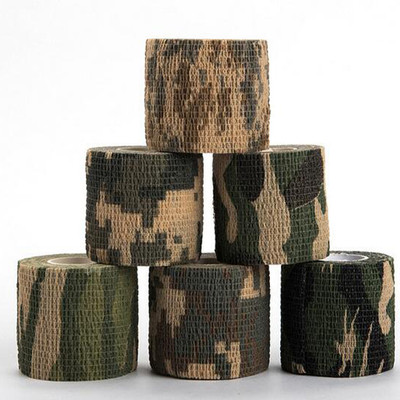 Insulation Camouflage Bandage Wraps Elastic Adhesive First Aid Tape Stretch