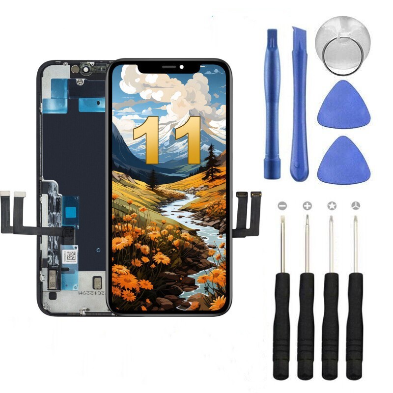 For iPhone 11 LCD Touch Screen Display Replacement Digitizer Assembly AA Quality