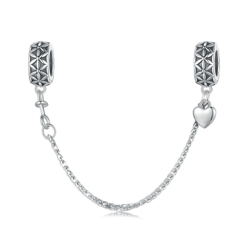 DIY Fashion Women Sterling Silver 925 Charm Beads CZ Jewelry
