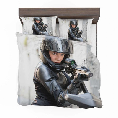 Mission Impossible Fallout Movie Ilsa Faust Rebecca Quilt Duvet Cover Set