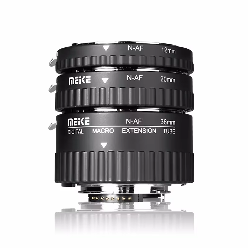 Meike MK-N-AF1-Al Adapter Auto Focus Extension tube Ring AF for NikonD3000 D3100