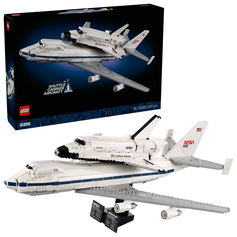 Lego Icons Shuttle Carrier Aircraft / #10360 / 2417pcs / Express
