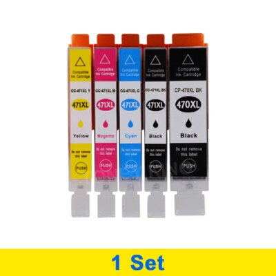 IGP 470 CLI 471 Cartouche d'encre Pour Canon PGI470 PGI-470 CLI-471 PIXMA