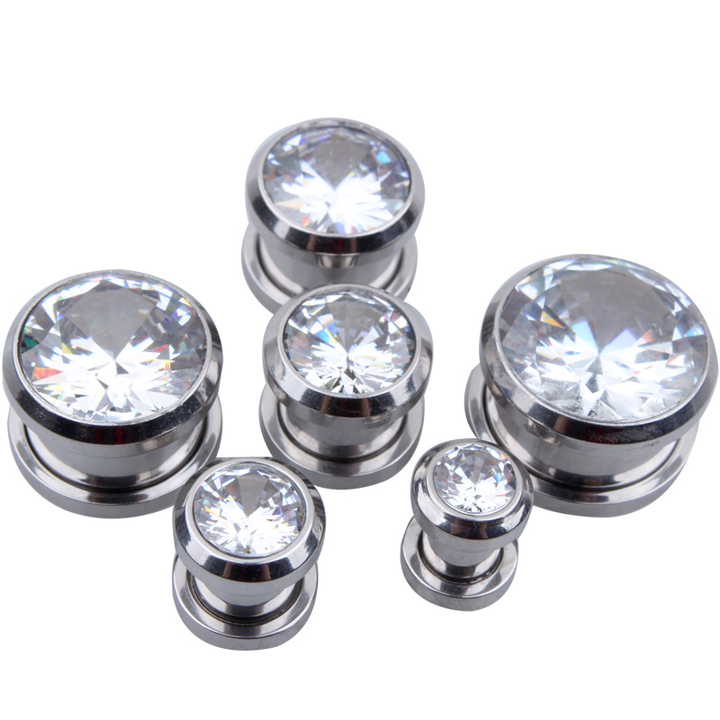 surgical steel screw back earrings